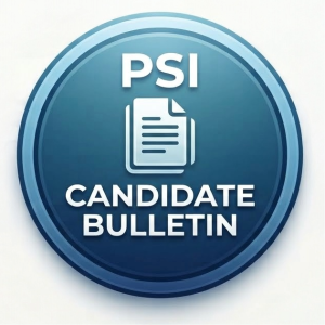 PSI Candidate Bulletin
