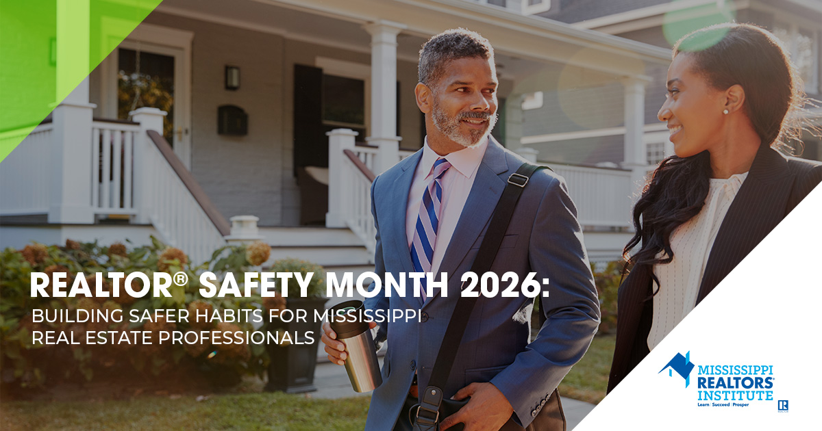 Mississippi REALTOR® reviewing safety tips during REALTOR® Safety Month 2026